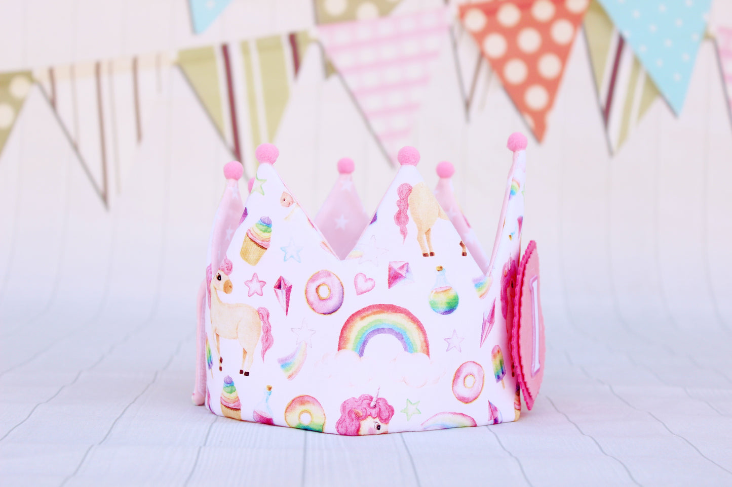 Conjunto de cumpleaños unicornios