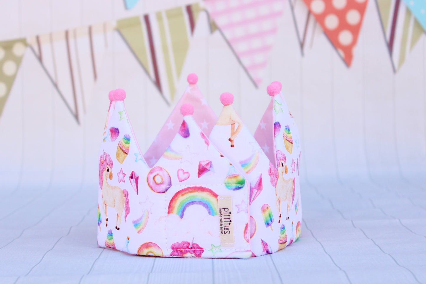 Conjunto de cumpleaños unicornios