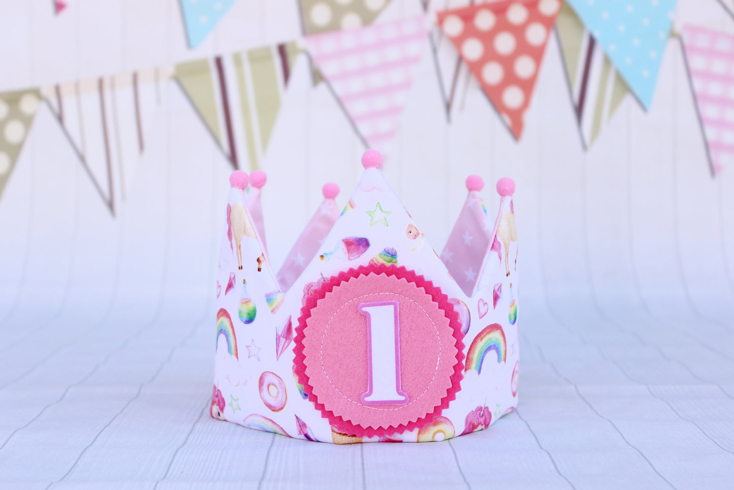 Conjunto de cumpleaños unicornios